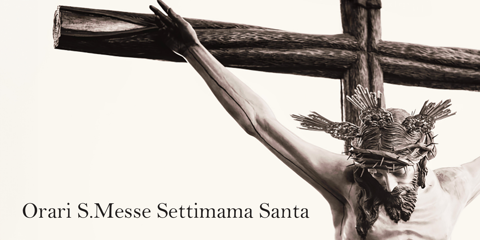Orari S. Messe Settimana Santa