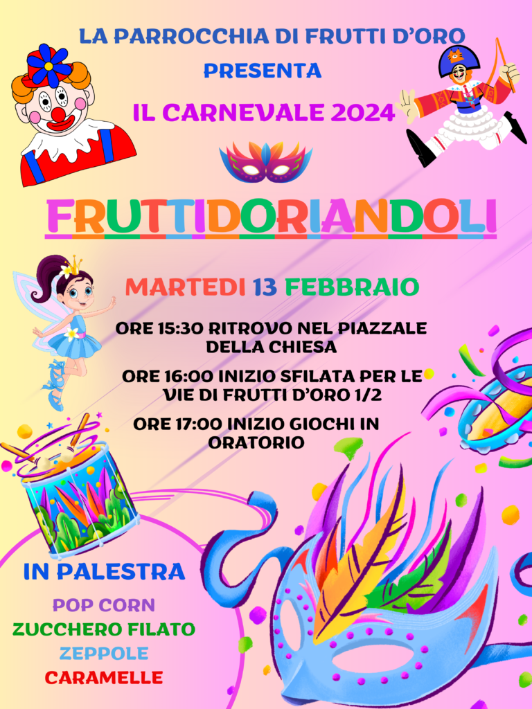 Carnevale: momento di gioia autentica