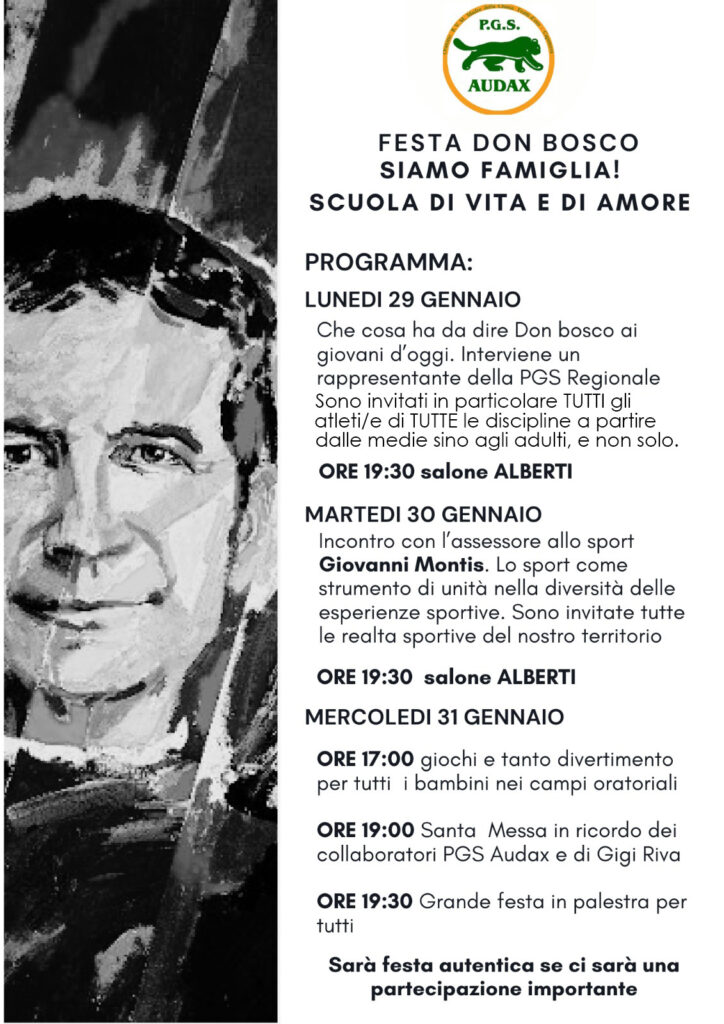 FESTA DI DON BOSCO