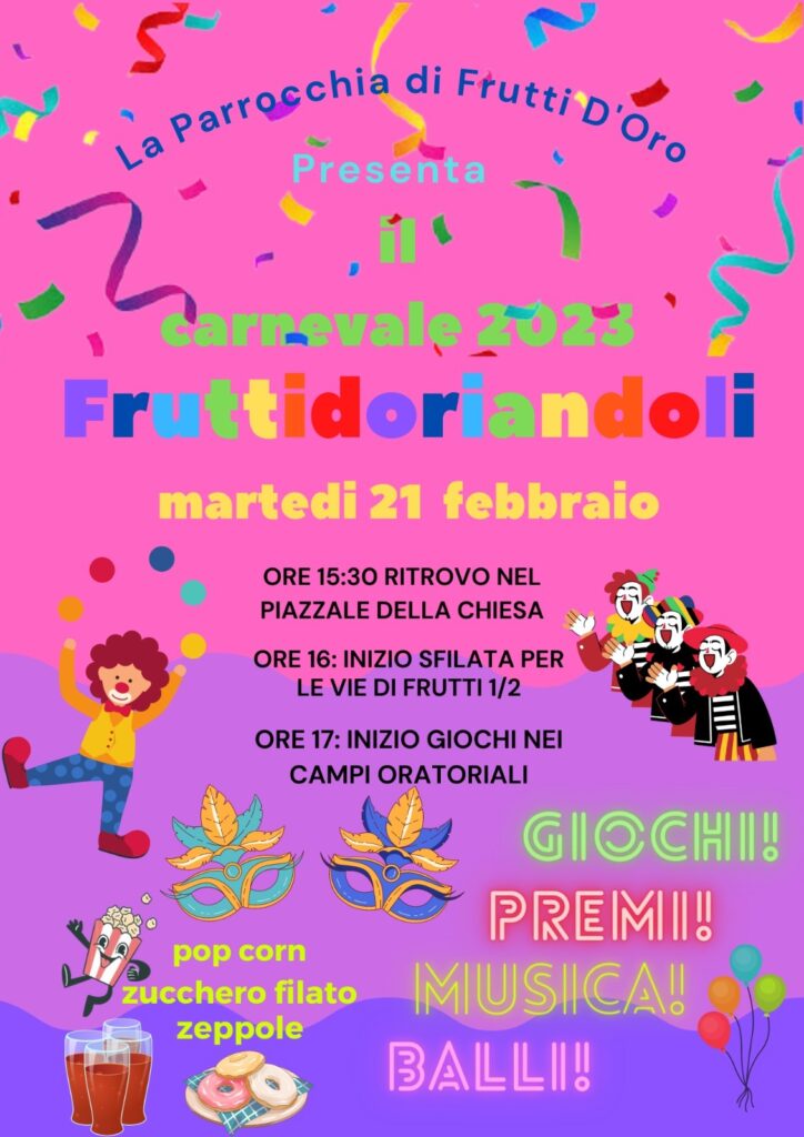Carnevale, festa della gioia