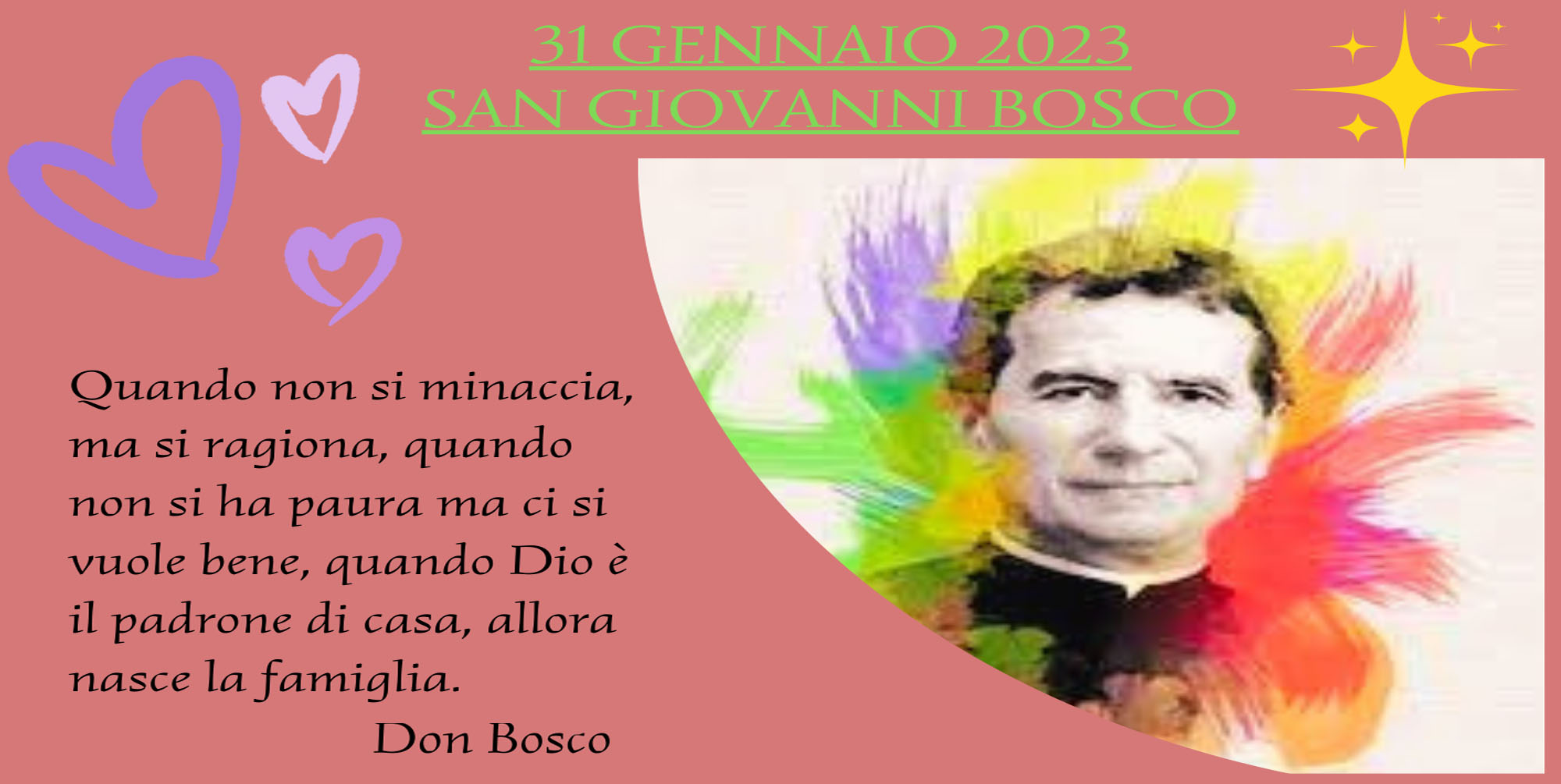 Programma festa Don Bosco
